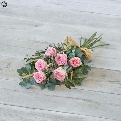 Simple Pink Rose Sheaf