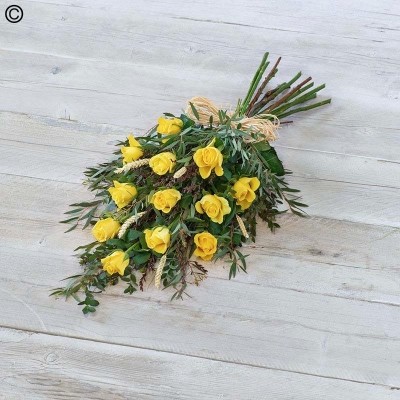 Yellow Classic Rose Sheaf