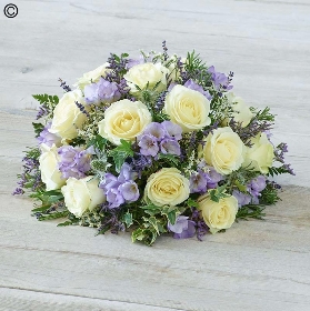 White Rose and Freesia Posy